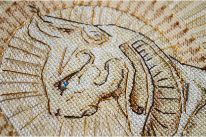 Counted Cross Stitch Kit "Cat" DIY by Abris Art