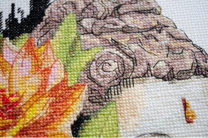 Counted Cross Stitch Kit "Nirvana" DIY by Abris Art