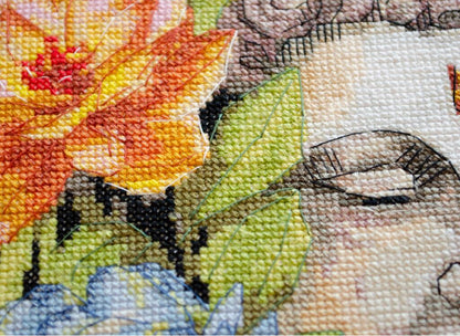 Counted Cross Stitch Kit "Nirvana" DIY by Abris Art