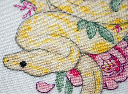 Counted Cross Stitch Kit "Snake" DIY by Abris Art