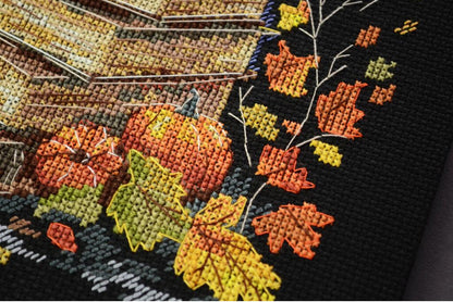 Counted Cross Stitch Kit "Magic Pages Halloween" DIY by Abris Art