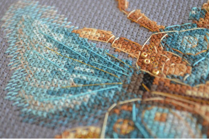 Counted Cross Stitch Kit "Artifact of Time" DIY by Abris Art