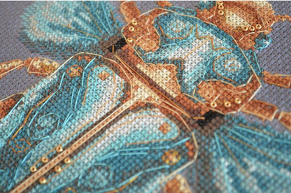 Counted Cross Stitch Kit "Artifact of Time" DIY by Abris Art