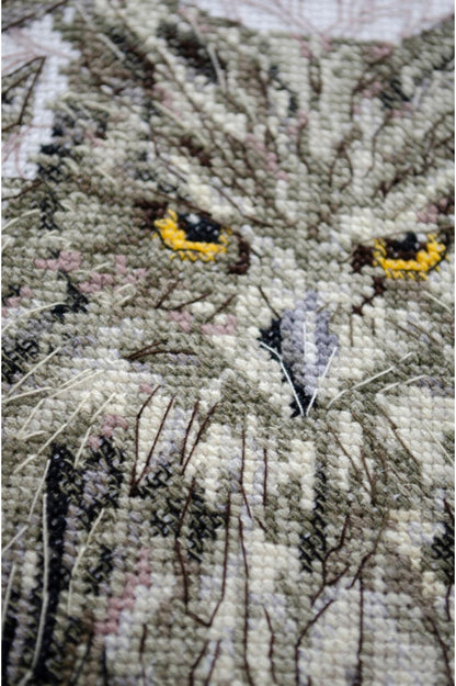 Counted Cross Stitch Kit "Owl" DIY by Abris Art