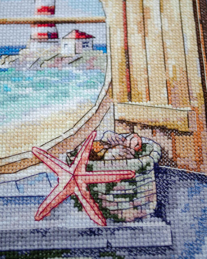 Counted Cross Stitch Kit "Whisper of the Wind" DIY by Abris Art