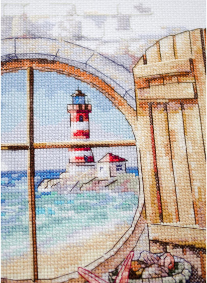 Counted Cross Stitch Kit "Whisper of the Wind" DIY by Abris Art
