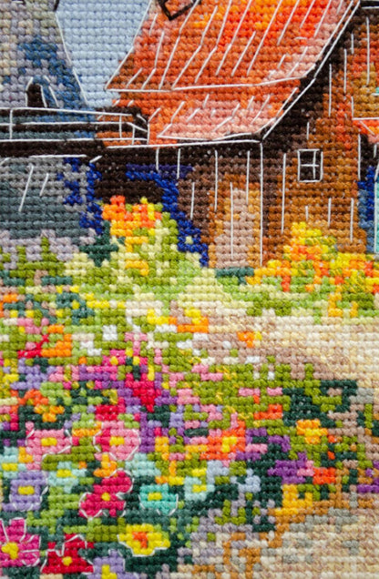 Counted Cross Stitch Kit "Melody of Autumn Wind" DIY by Abris Art