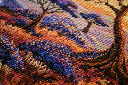 Counted Cross Stitch Kit "Savannah" DIY by Abris Art