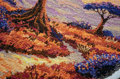 Counted Cross Stitch Kit "Savannah" DIY by Abris Art
