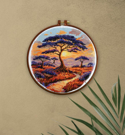 Counted Cross Stitch Kit "Savannah" DIY by Abris Art