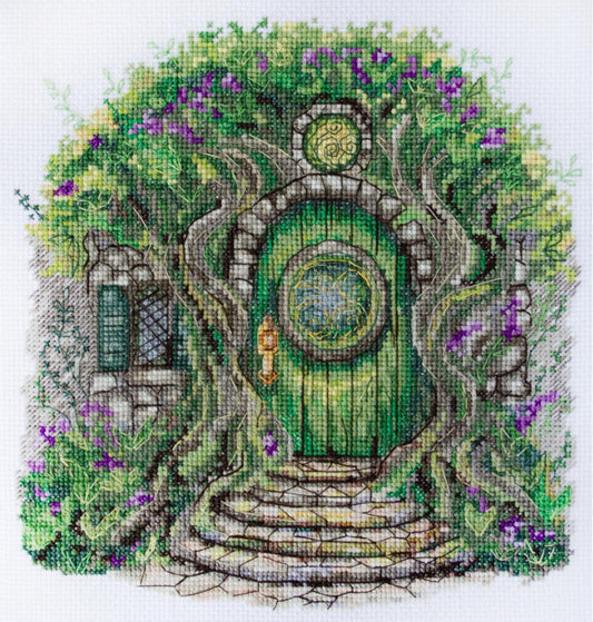 Counted Cross Stitch Kit House of the elves DIY Abris Art