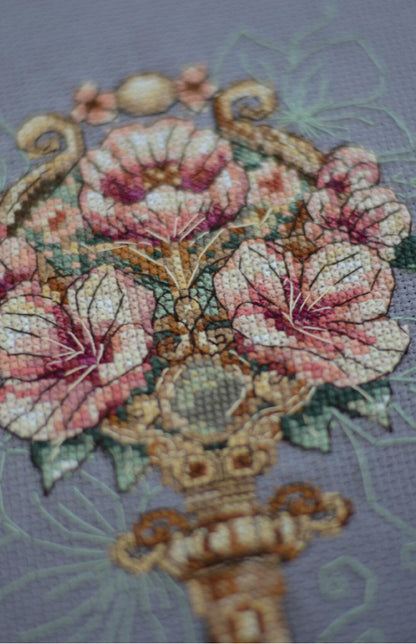 Counted Cross Stitch Kit "Key to Feelings" DIY by Abris Art