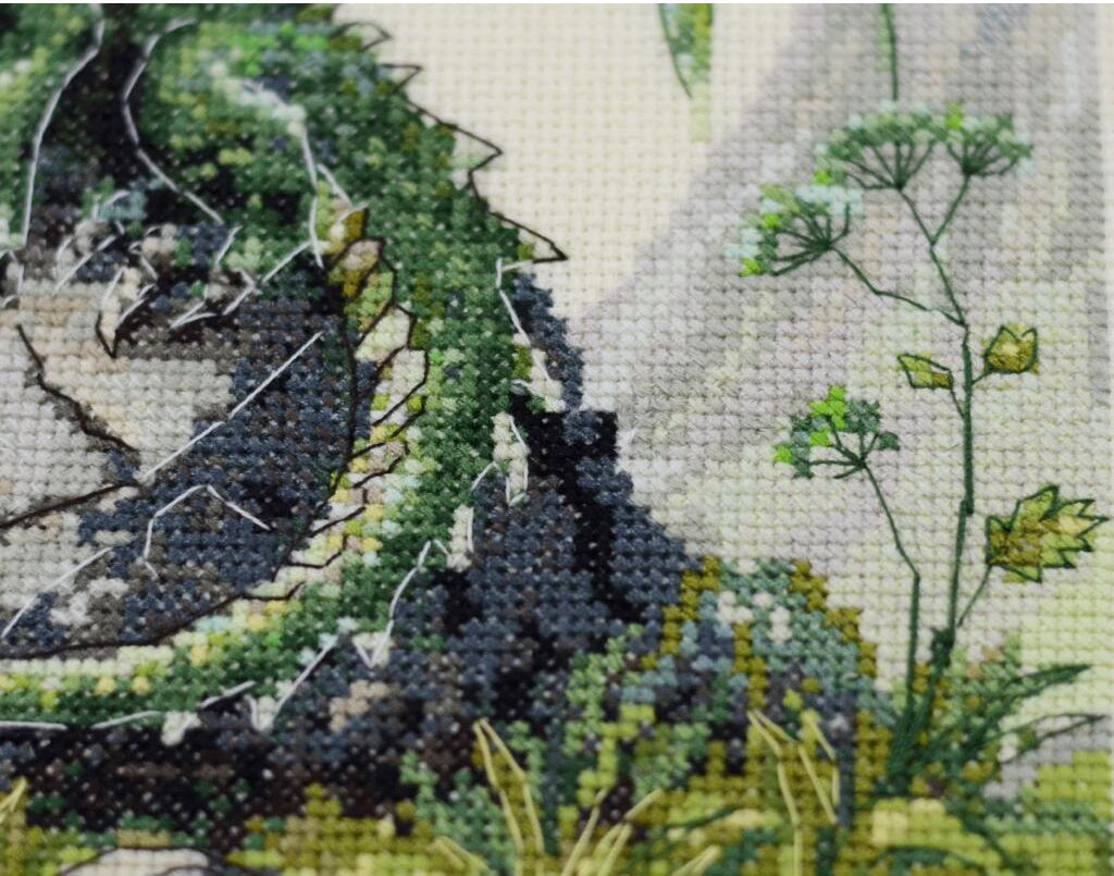 Counted Cross stitch kit "Dragon" DIY by Abris Art