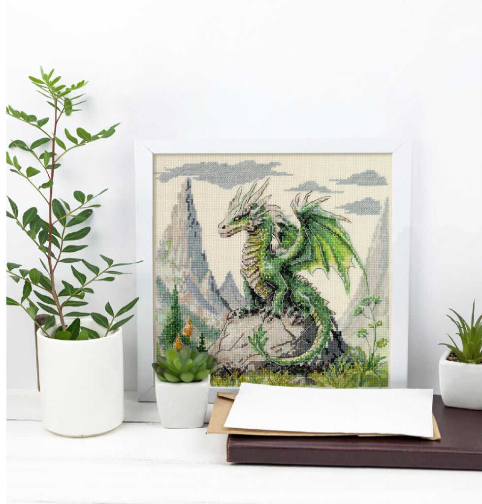 Counted Cross stitch kit "Dragon" DIY by Abris Art