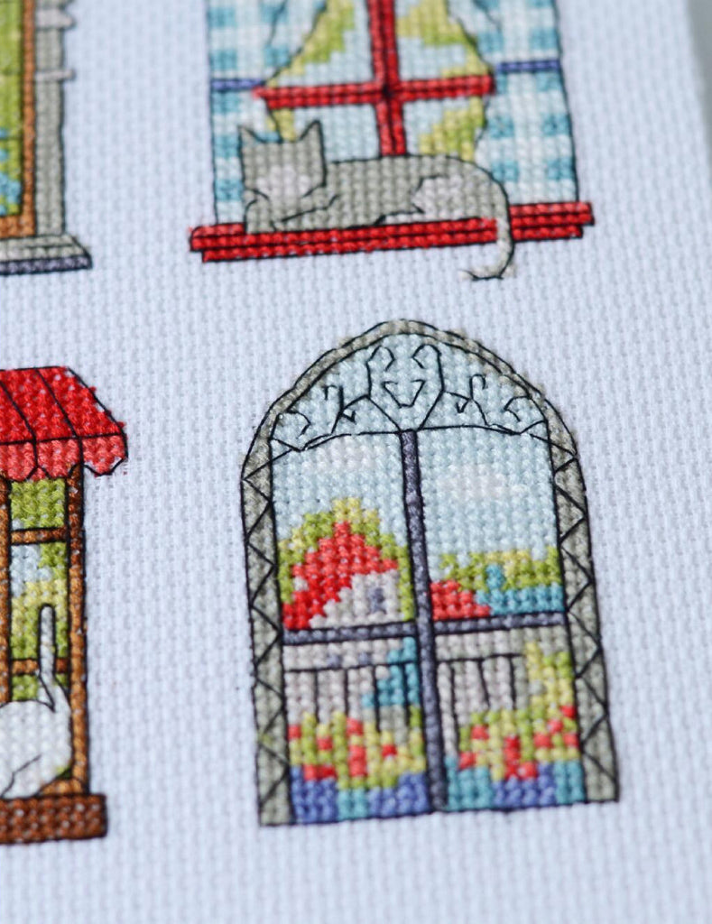 Counted Cross stitch kit "Home" DIY by Abris Art