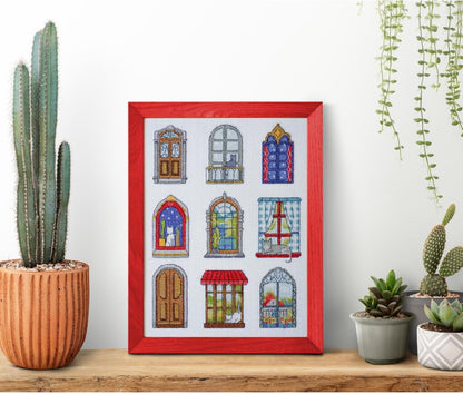 Counted Cross stitch kit "Home" DIY by Abris Art