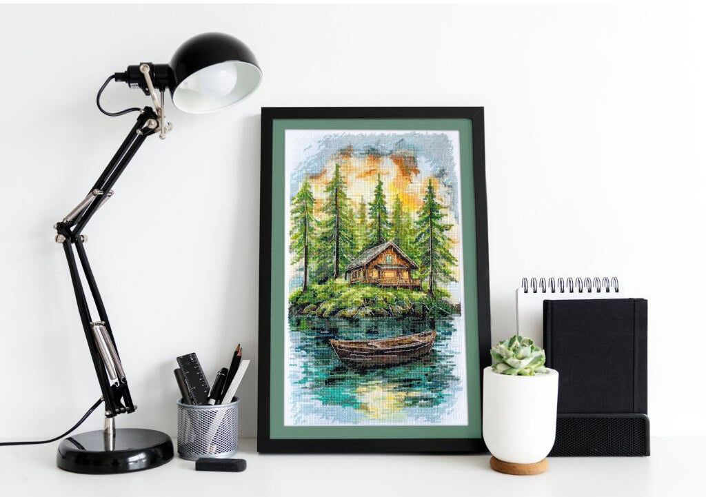 Counted Cross stitch kit "Forest Silence" DIY by Abris Art