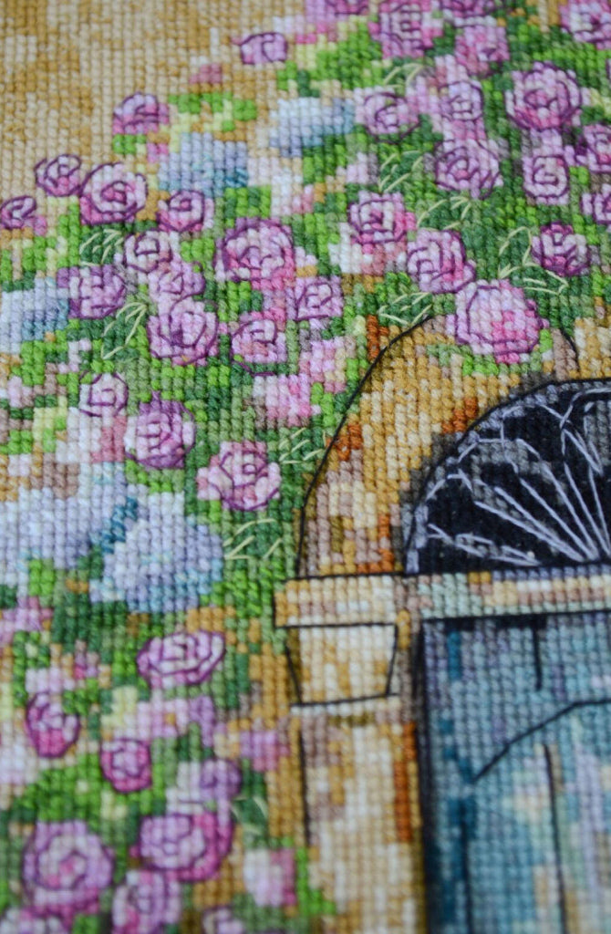 Counted Cross stitch kit "La Dolce Vita" DIY by Abris Art