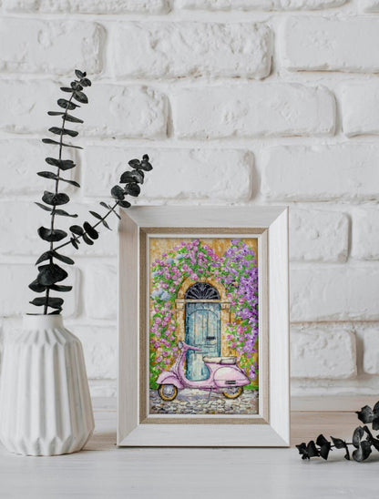 Counted Cross stitch kit "La Dolce Vita" DIY by Abris Art