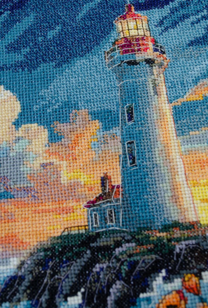 Kreuzstichset „Auf einer Welle des Abenteuers“ zum Selbermachen, Abris Art