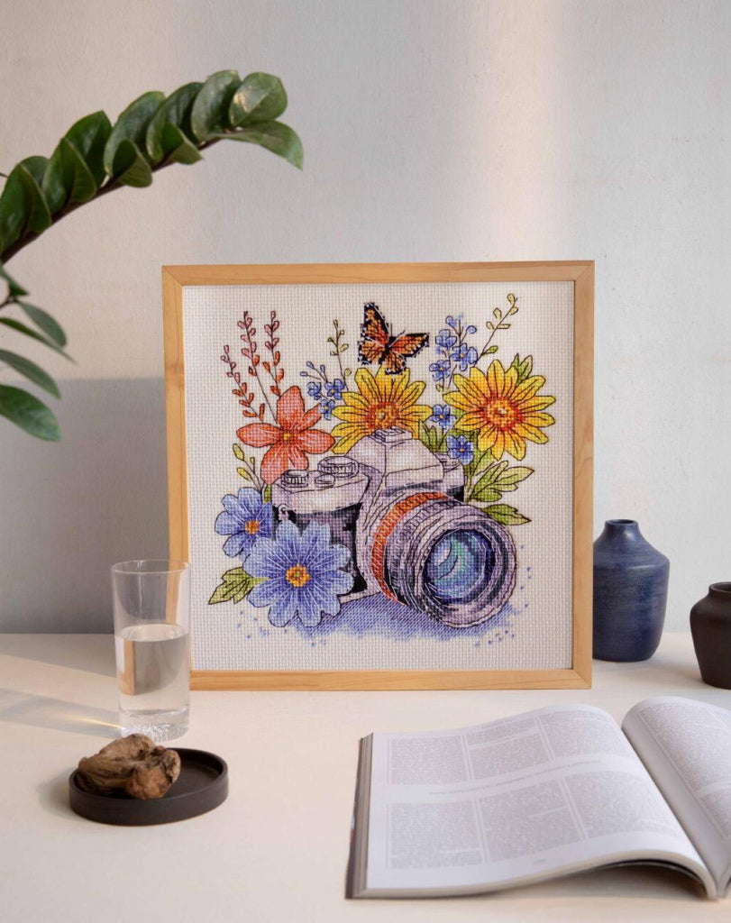 Counted Cross stitch kit "Summer flowers" DIY by Abris Art