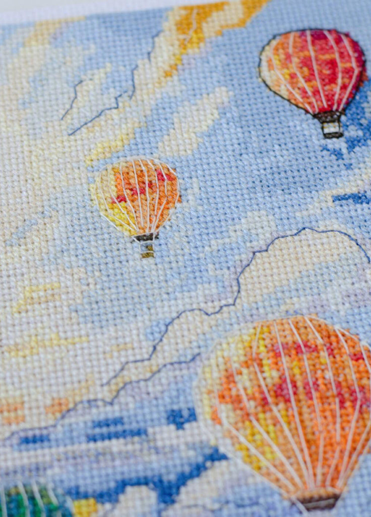 Counted Cross stitch kit "Balloons" DIY by Abris Art