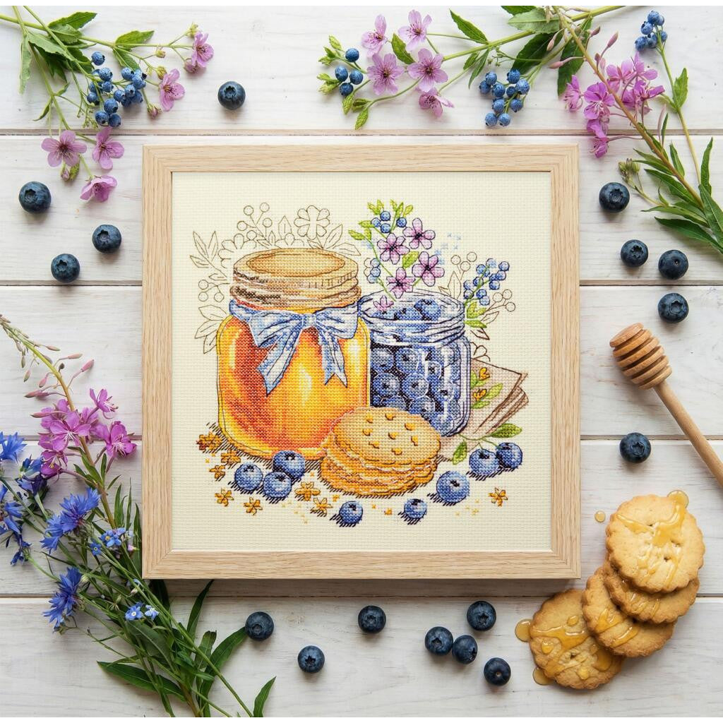 Counted Cross stitch kit "Taste of Summer" DIY by Abris Art