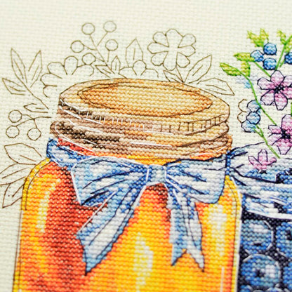 Counted Cross stitch kit "Taste of Summer" DIY by Abris Art