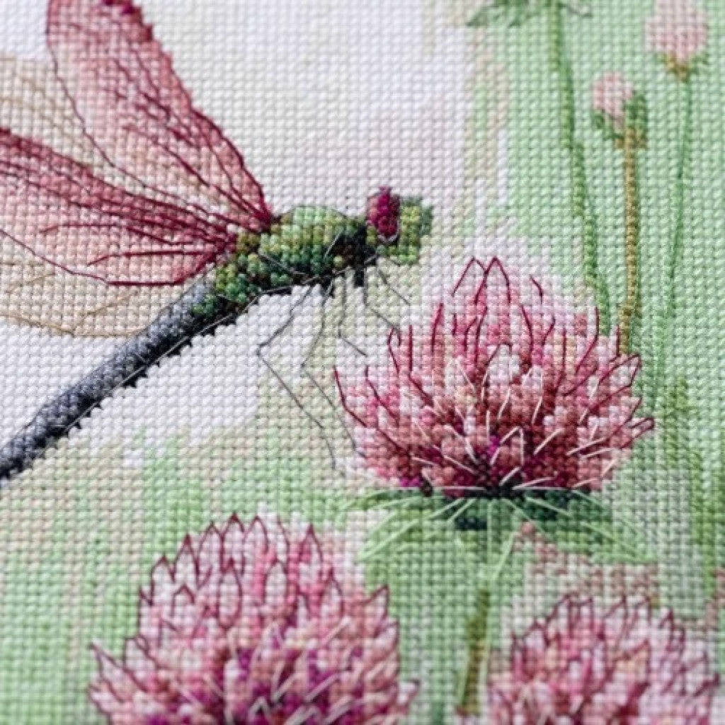 Counted Cross stitch kit "Dragonfly" DIY by Abris Art