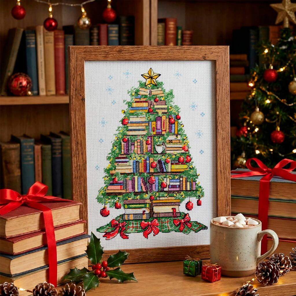 Counted Cross stitch kit "Christmas tree" DIY by Abris Art
