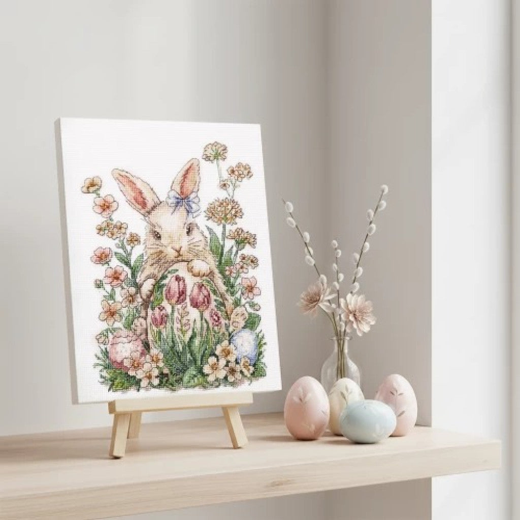 Counted Cross stitch kit "Easter Bunny" DIY by Abris Art
