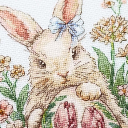 Counted Cross stitch kit "Easter Bunny" DIY by Abris Art