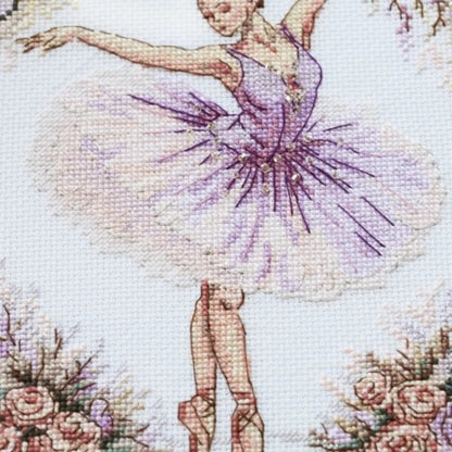 Counted Cross stitch kit 'Ballerina" DIY by Abris Art