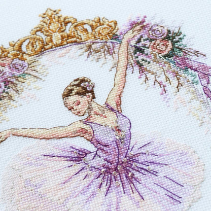 Counted Cross stitch kit 'Ballerina" DIY by Abris Art