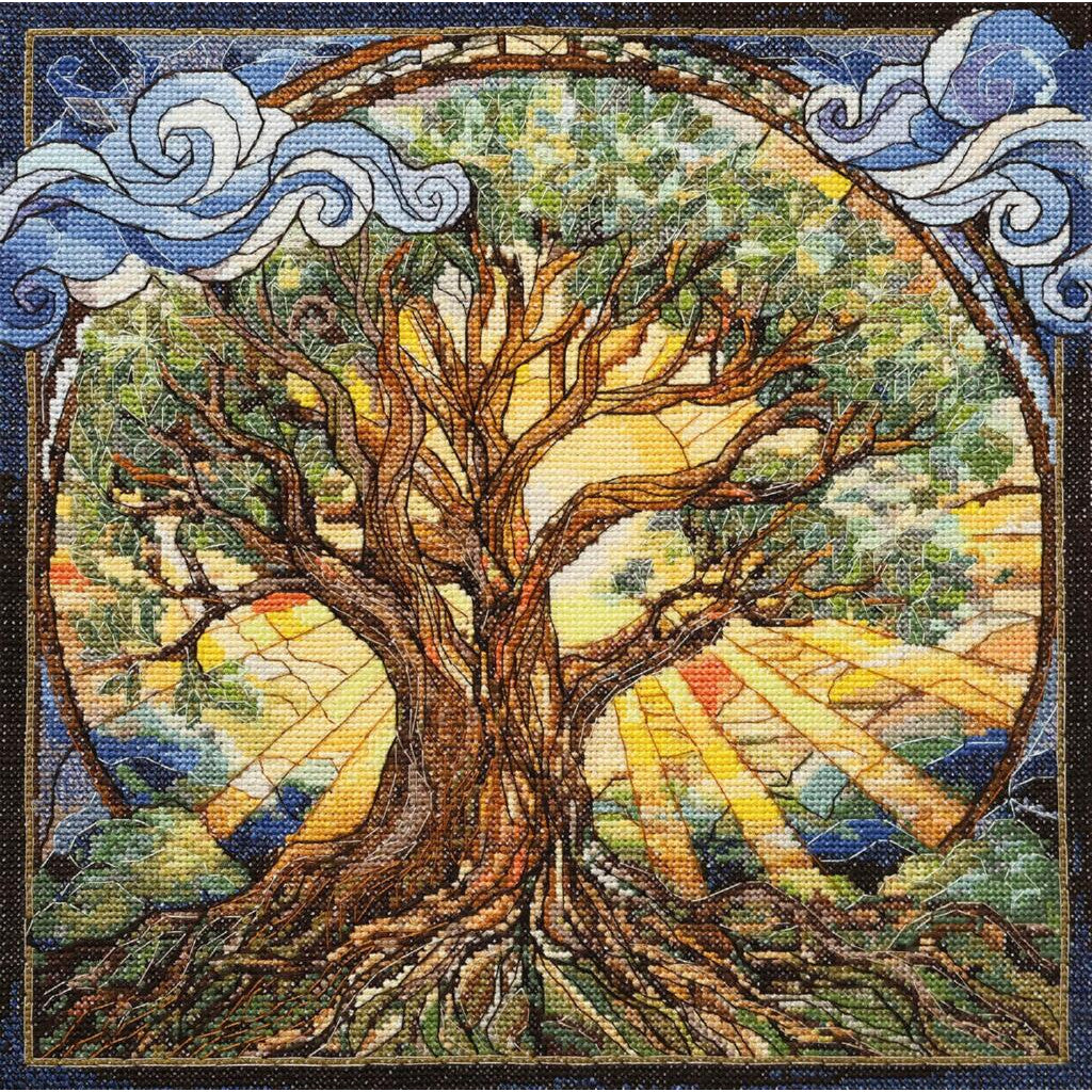Counted Cross stitch kit "Tree of Eternity" DIY by Abris Art