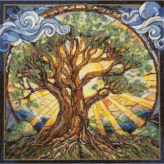Counted Cross stitch kit "Tree of Eternity" DIY by Abris Art