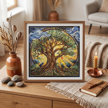 Counted Cross stitch kit "Tree of Eternity" DIY by Abris Art