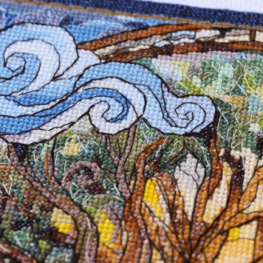 Counted Cross stitch kit "Tree of Eternity" DIY by Abris Art