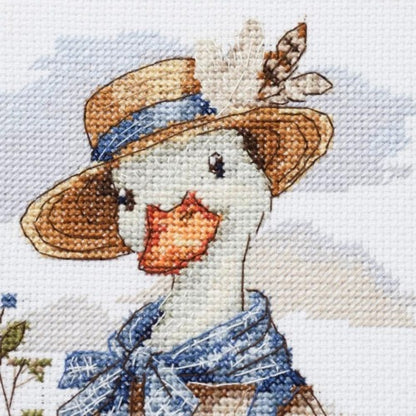 Counted Cross Stitch Kit "Master of the Yard" DIY by Abris Art