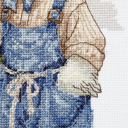 Counted Cross Stitch Kit "Master of the Yard" DIY by Abris Art
