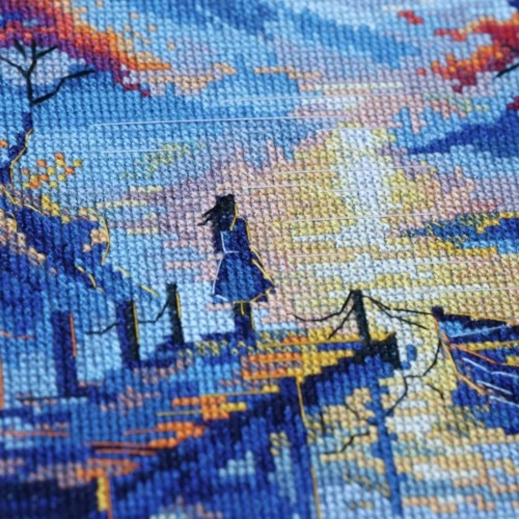 Counted Cross stitch kit "Inner Peace" DIY by Abris Art