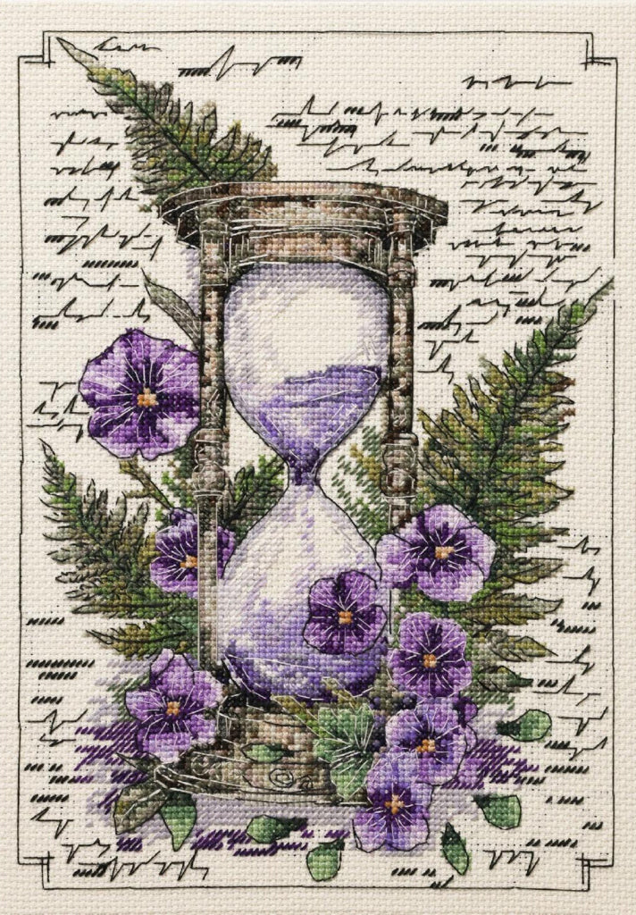 Counted Cross stitch kit "Flow of Time" DIY by Abris Art