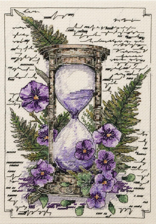 Counted Cross stitch kit "Flow of Time" DIY by Abris Art
