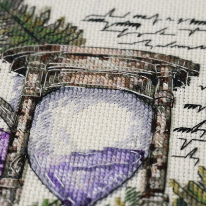 Counted Cross stitch kit "Flow of Time" DIY by Abris Art