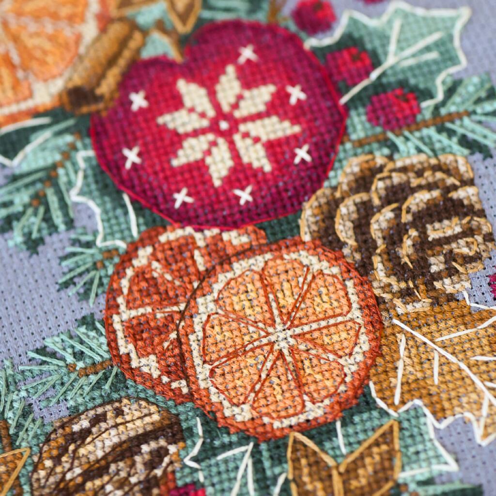 Counted Cross stitch kit "Christmas Wonders" DIY by Abris Art