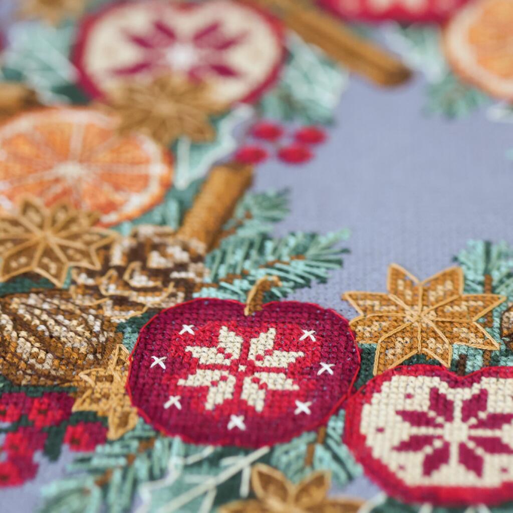 Counted Cross stitch kit "Christmas Wonders" DIY by Abris Art