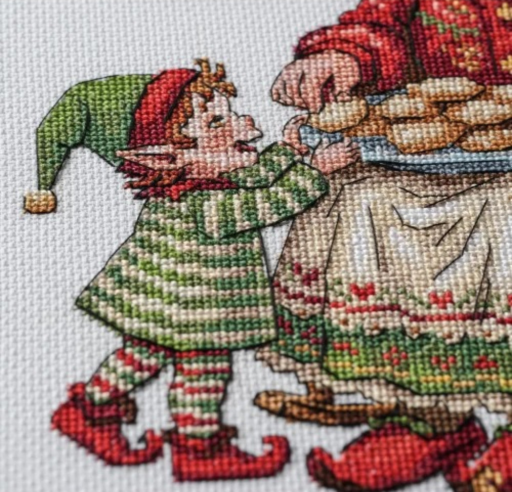 Counted Cross Stitch Kit "Grandma's Treats" DIY by Abris Art