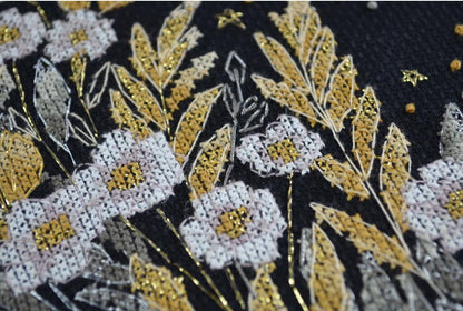 Counted Cross Stitch Kit "Night flowers" DIY by Abris Art