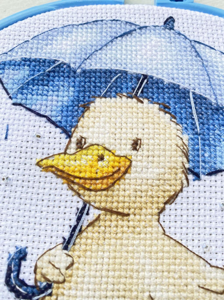 Counted Cross stitch kit "Duckling's Walk" DIY by Abris Art