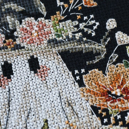 Counted Cross Stitch Kit "Little Ghost" DIY by Abris Art